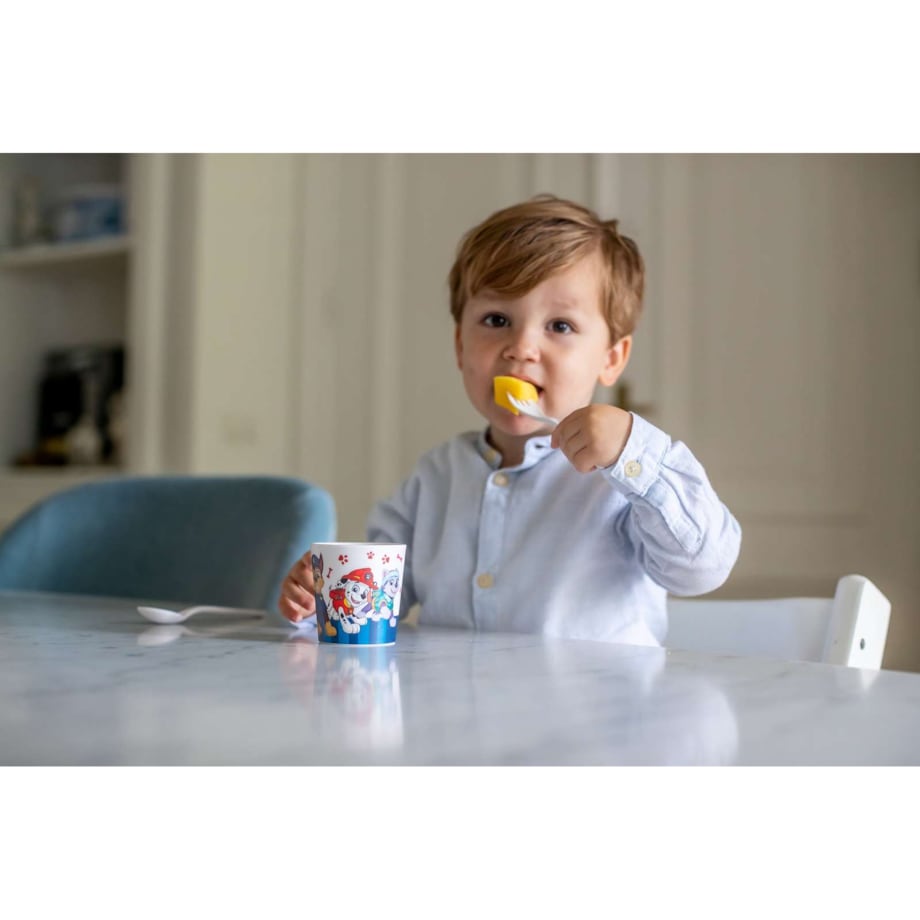 Kubek + zestaw sztućców, EASY EATER PSI PATROL, 3 elementy, KOZIOL