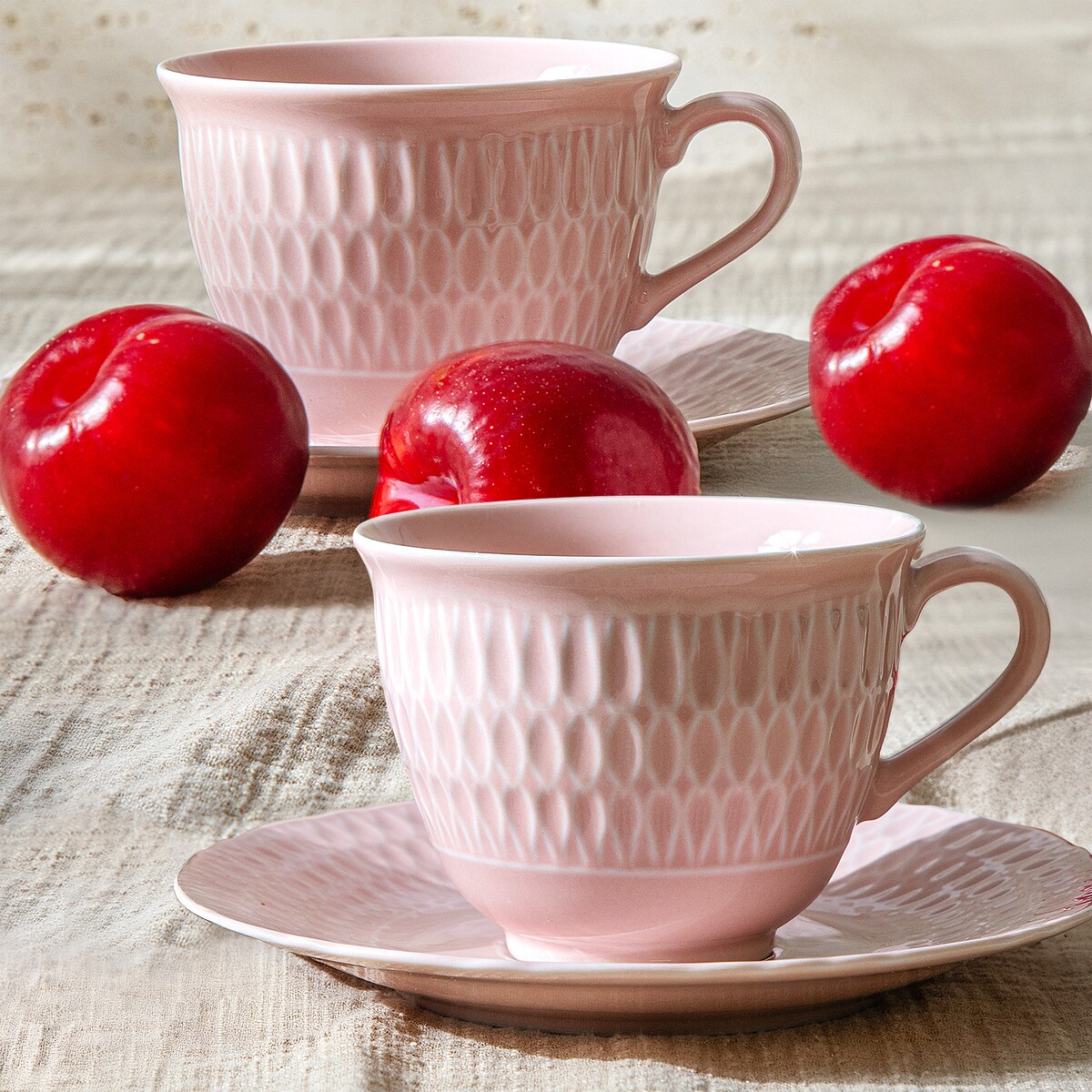 Filiżanka ze spodkiem 2 szt. SOFIA RÓŻANA