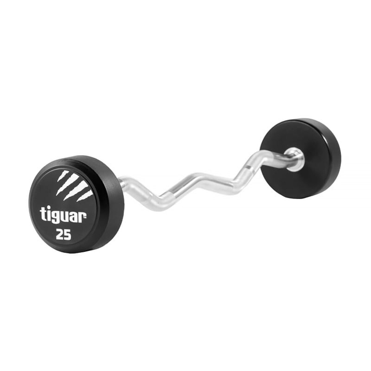 tiguar barbell łamany PU 25 kg