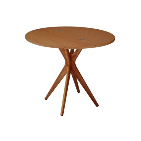 Stół półokrągły CUTTI 90x90 rozkładany dąb