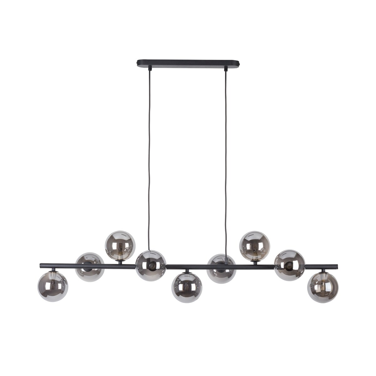 Wisząca lampa kulista ESTERA 5667 TK Lighting molekuły czarne grafit