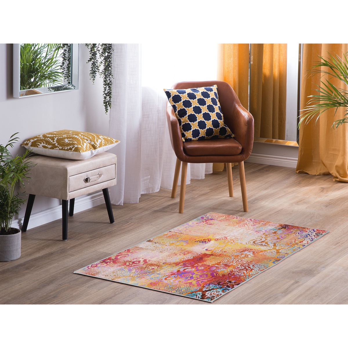 Dywan ISPARTA Kolorowy 80 x 150 cm