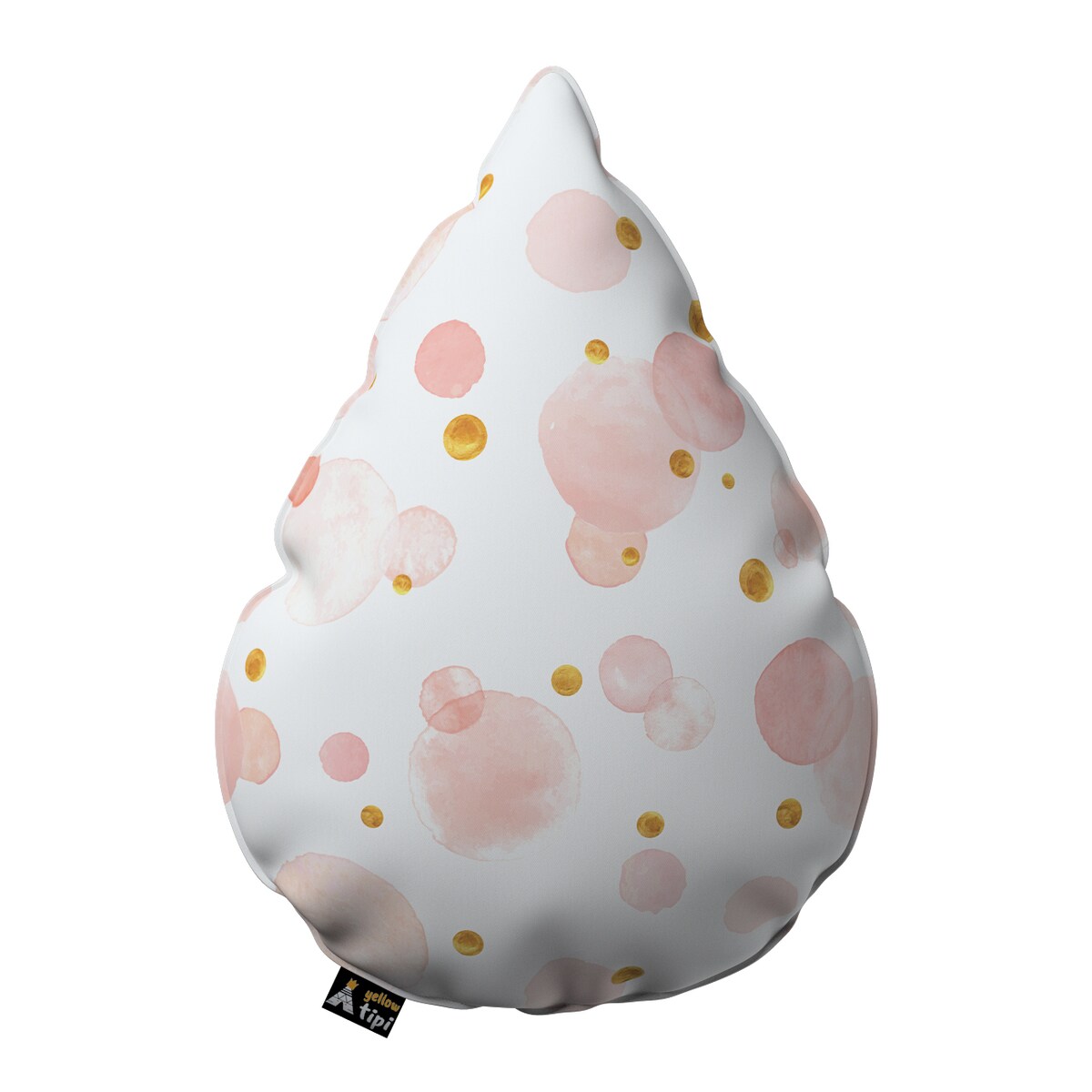 Poduszka Sweet Drop, ecru-różowy, 55x15x35cm, Magic Collection