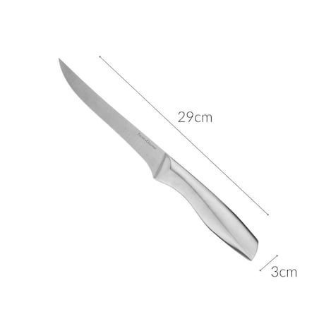 Nóż do filetowania ryb, stal nierdzewna, 29 cm