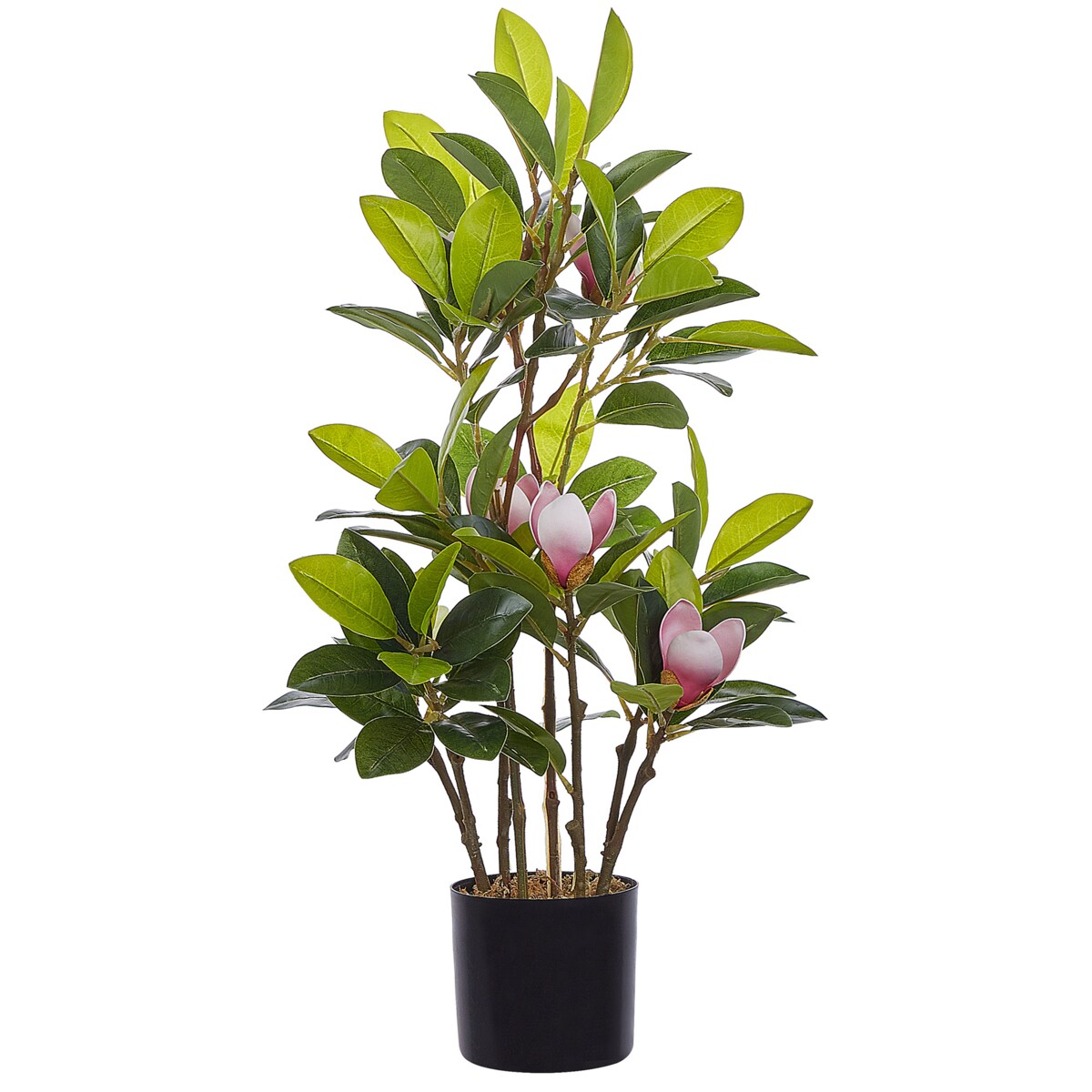 Sztuczna roślina MAGNOLIA 70 cm Zielony