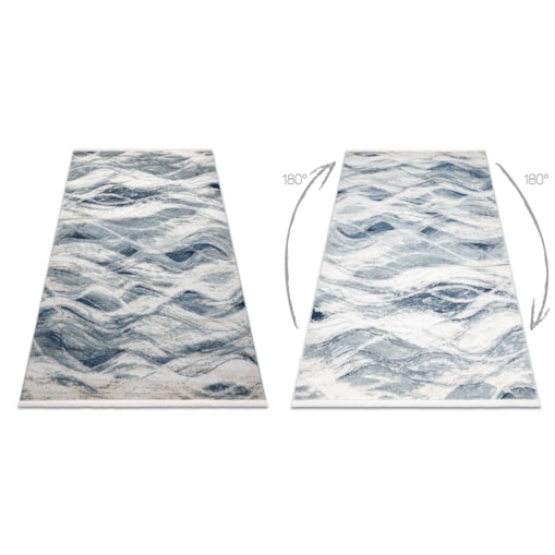 Dywan DISTIN 0849A granatowy / niebieski / 140x190 cm