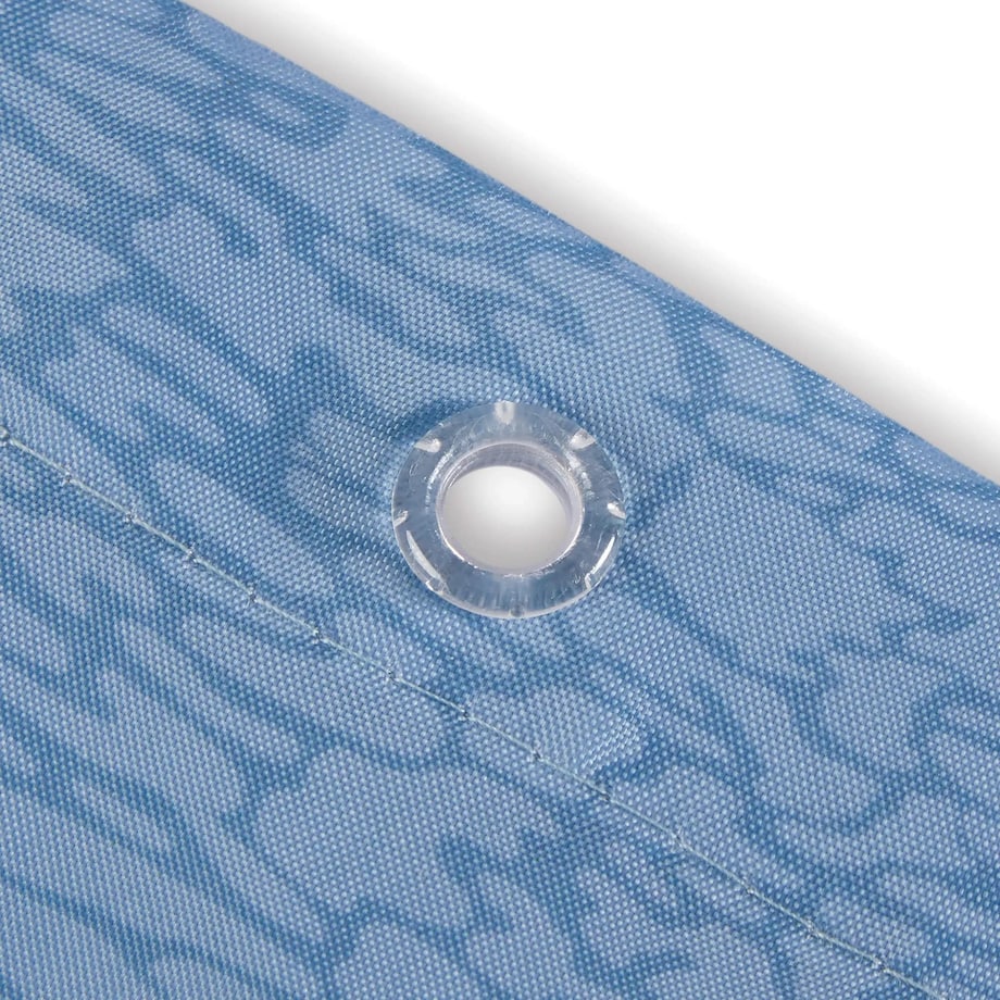 Zasłona prysznicowa Rayen - 180 x 200 cm, Niebieski