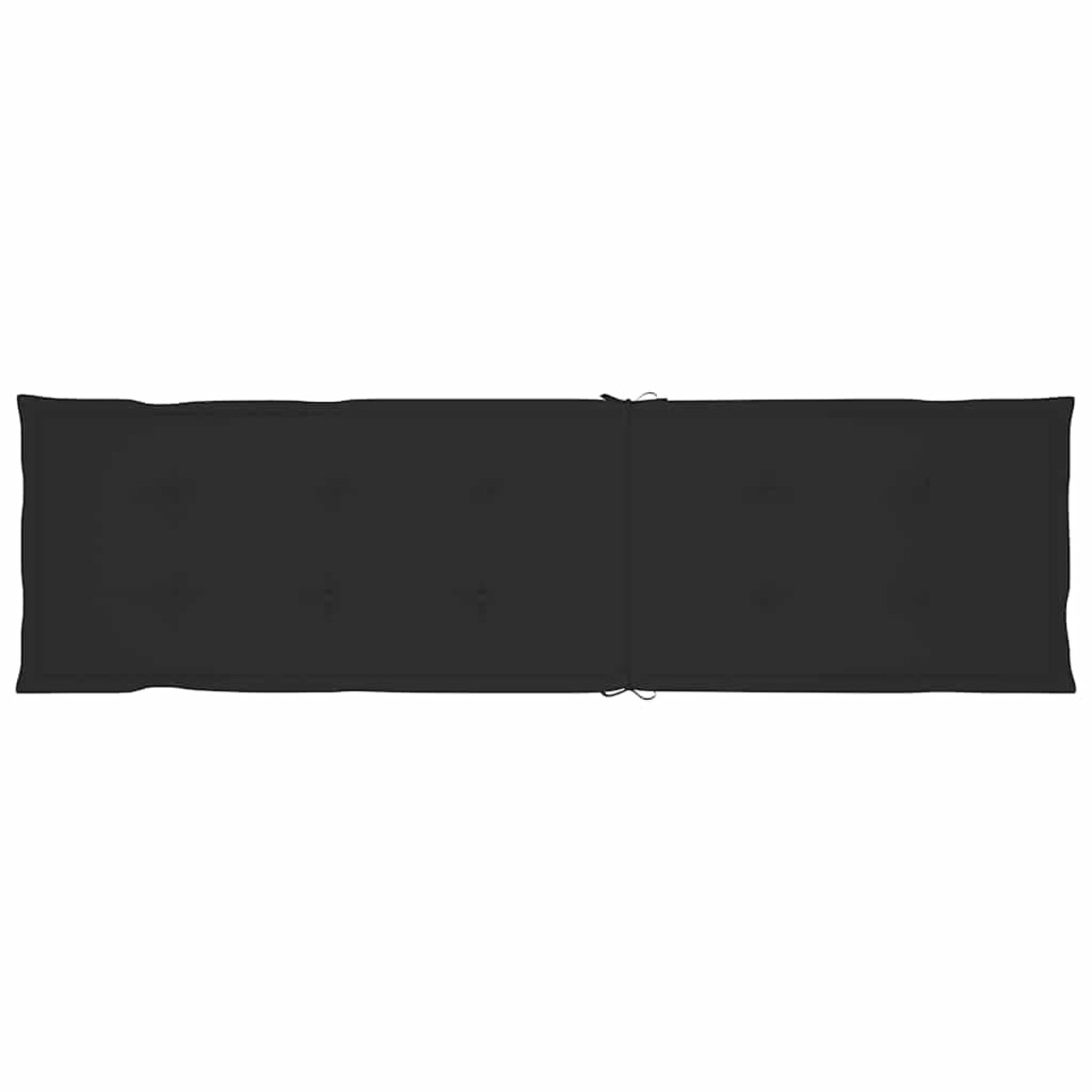 vidaXL Leżak tarasowy z podnóżkiem i poduszką, lite drewno akacjowe