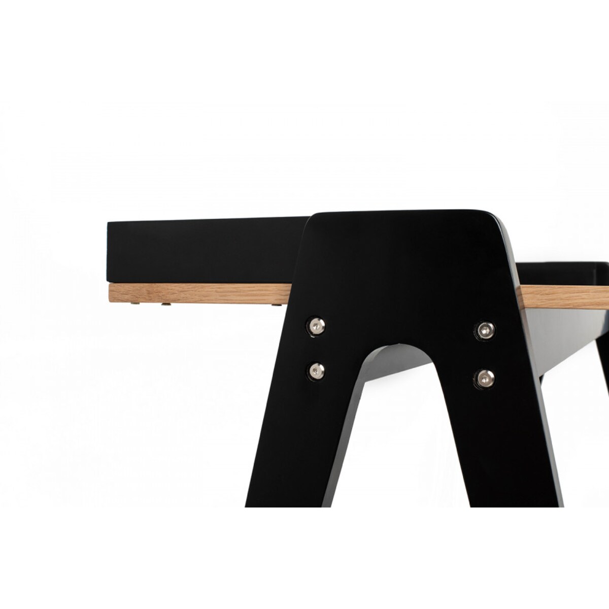 Drewniane biurko Compas KH010100933 King Home czarne