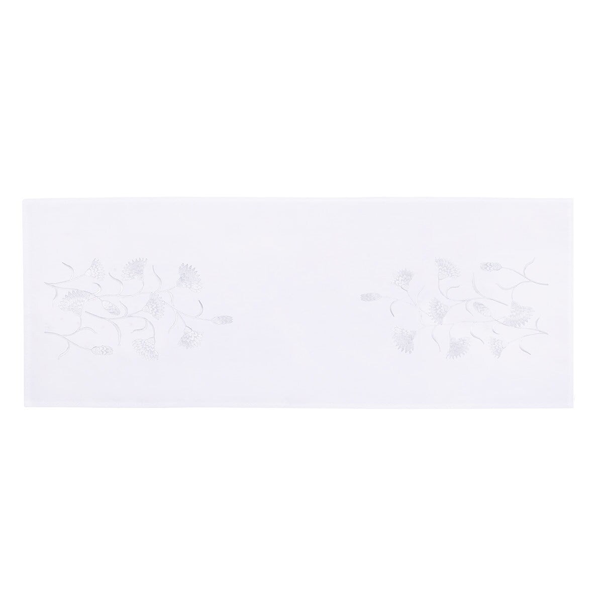 Konsimo ASTERI Bieżnik plamoodporny, biały