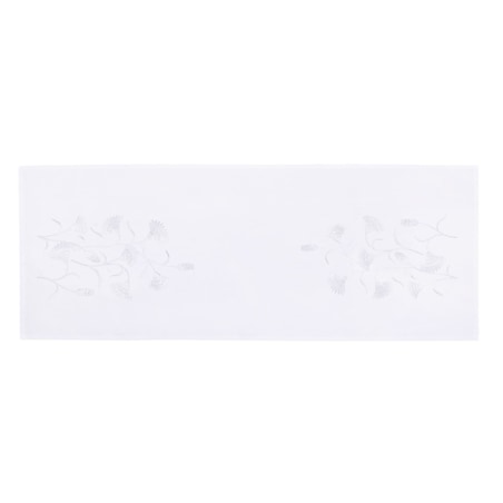 Konsimo ASTERI Bieżnik plamoodporny, biały