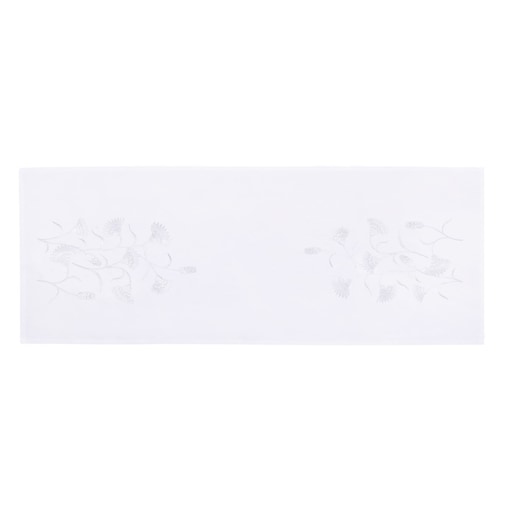 Konsimo ASTERI Bieżnik plamoodporny, biały