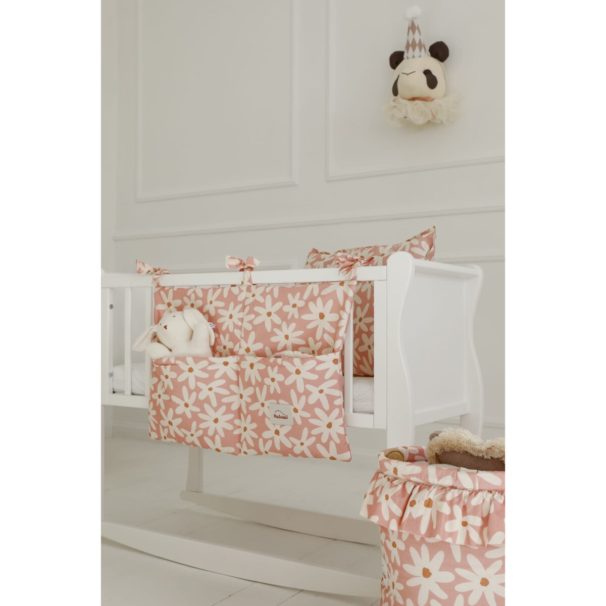 Organizer do łóżeczka Blush Daisy