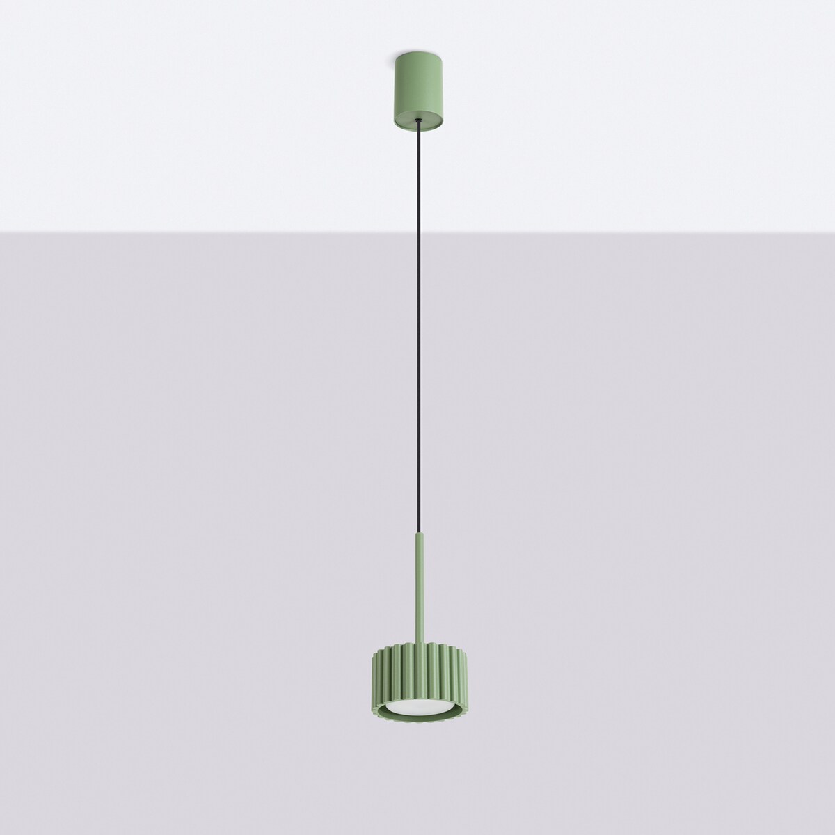 Lampa wisząca AURA 1 szałwiowa Gx53