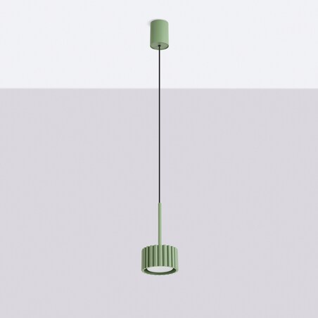 Lampa wisząca AURA 1 szałwiowa Gx53