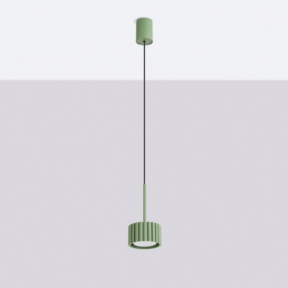 Lampa wisząca AURA 1 szałwiowa Gx53