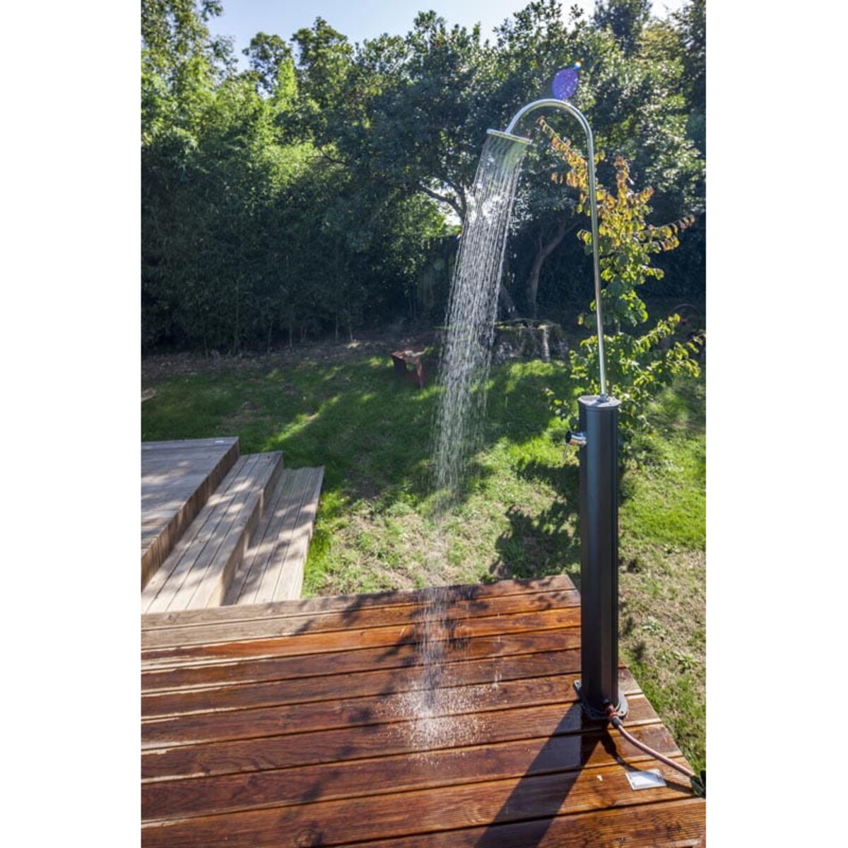 Prysznic ogrodowy basenowy solarny 18 L GRE