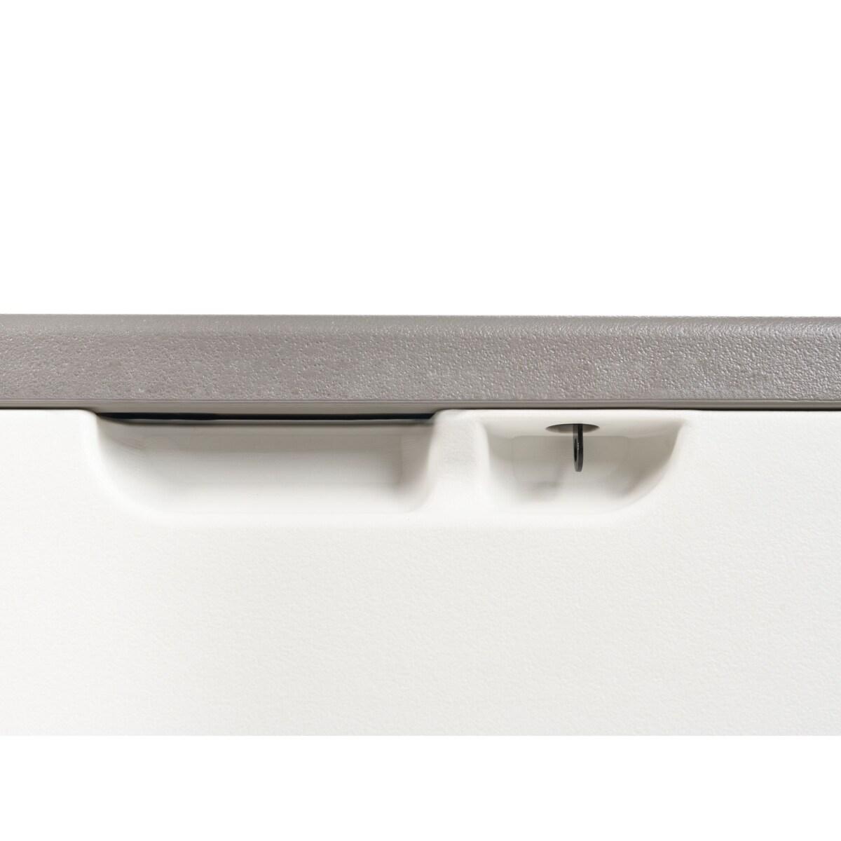 Skrzynia ogrodowa MILIES 116 cm 60 cm Biały