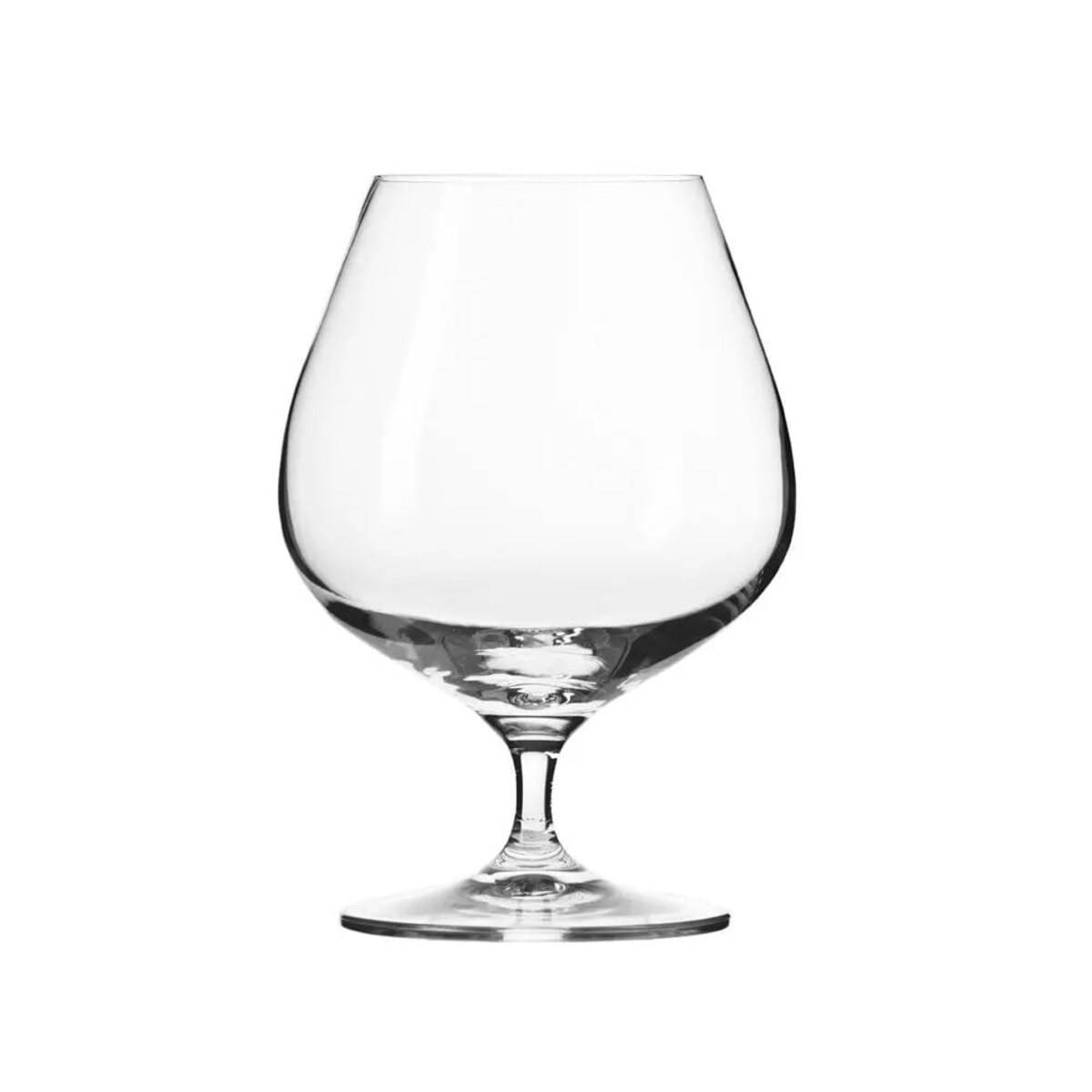 Duże Kieliszki 550 ml do Koniaku Brandy Harmony Krosno 6 sztuk Zestaw