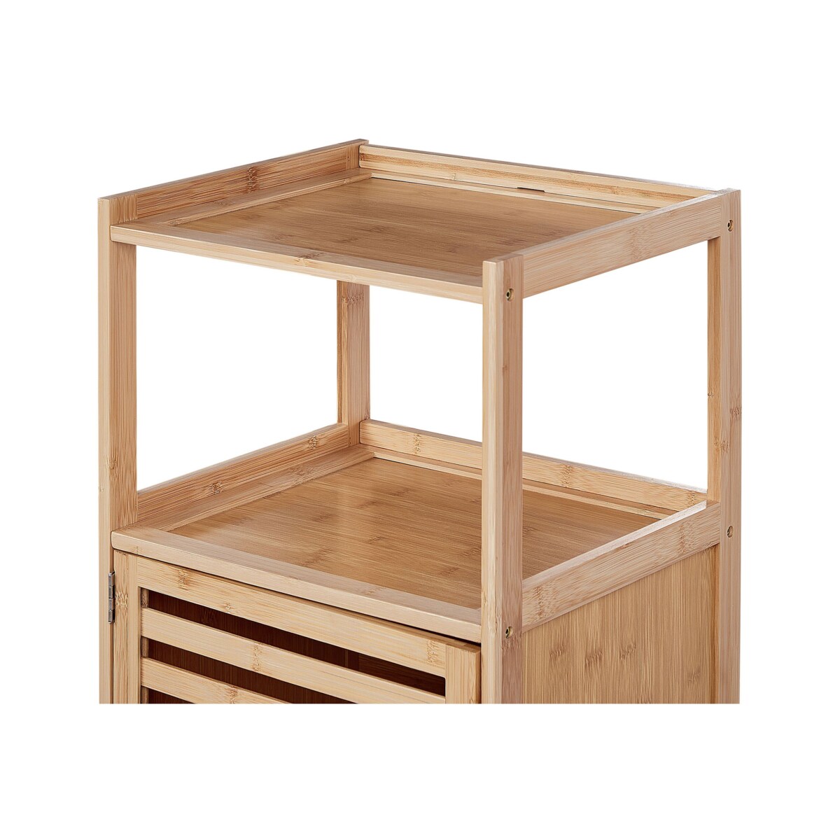 Bambusowy regał łazienkowy jasne drewno LAFAYETTE