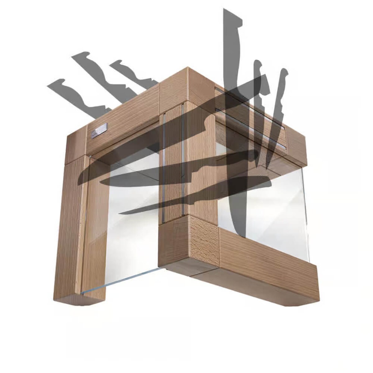 Magnetyczny blok na noże z drewna bukowego Artelegno Grand Prix