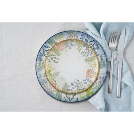 Talerz płytki 20,5 cm Daisy Watercolor LU56 (9144)