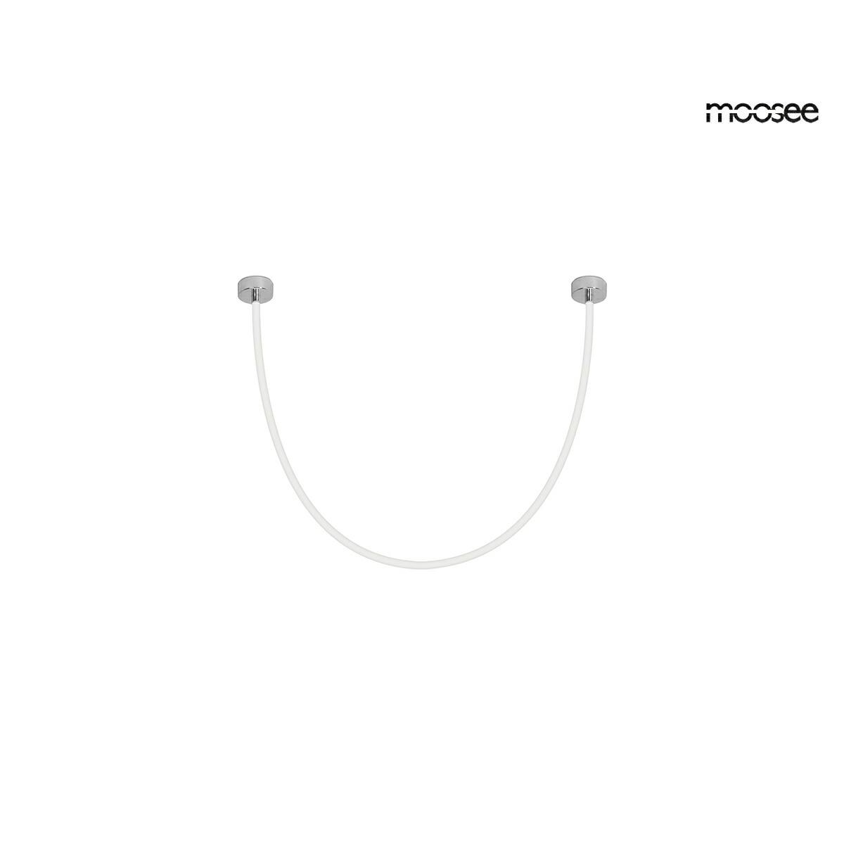 MOOSEE lampa wisząca LASSO 200 Smart srebrna