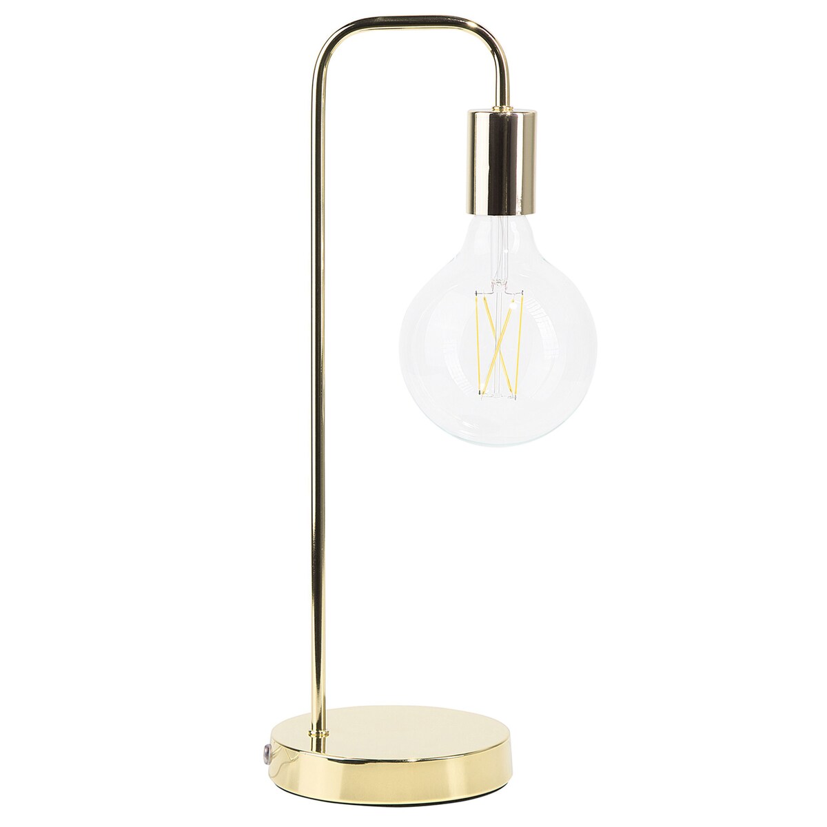 Lampa biurkowa SAVENA Metal Złoty