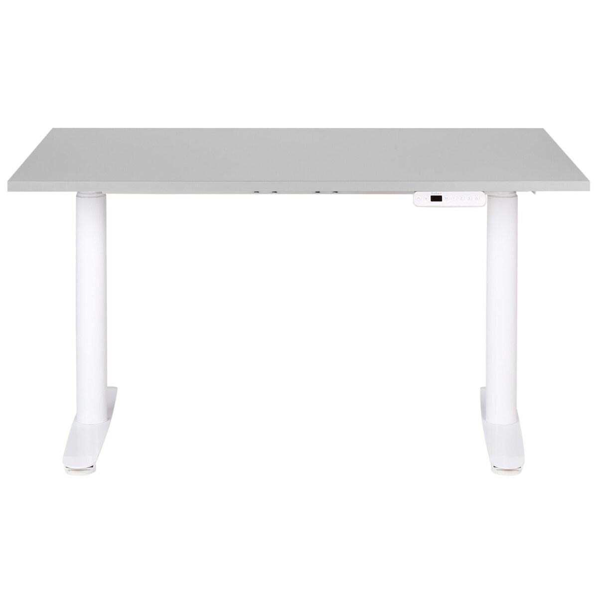 Biurko regulowane elektrycznie DESTINAS Szary/ biały 120 cm 72 cm