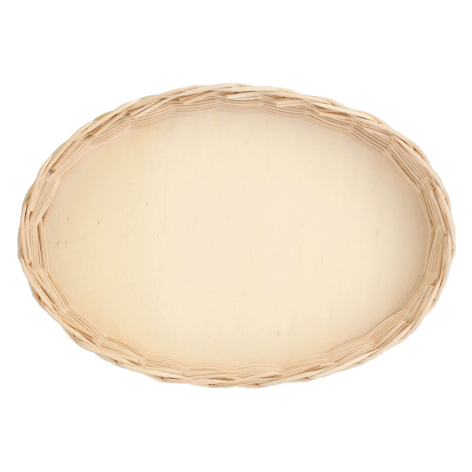 Wiklinowy kosz na owalne naczynie do zapiekania Midollino - Brązowy, 23 cm