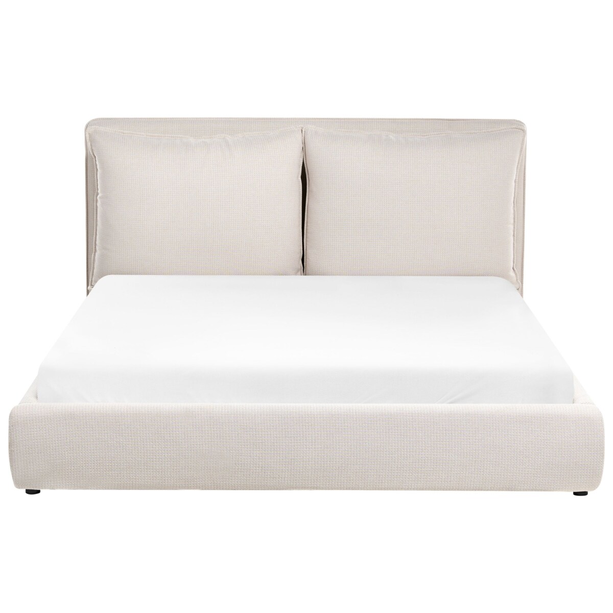 Łóżko BAJONNA 160 x 200 cm Beżowy