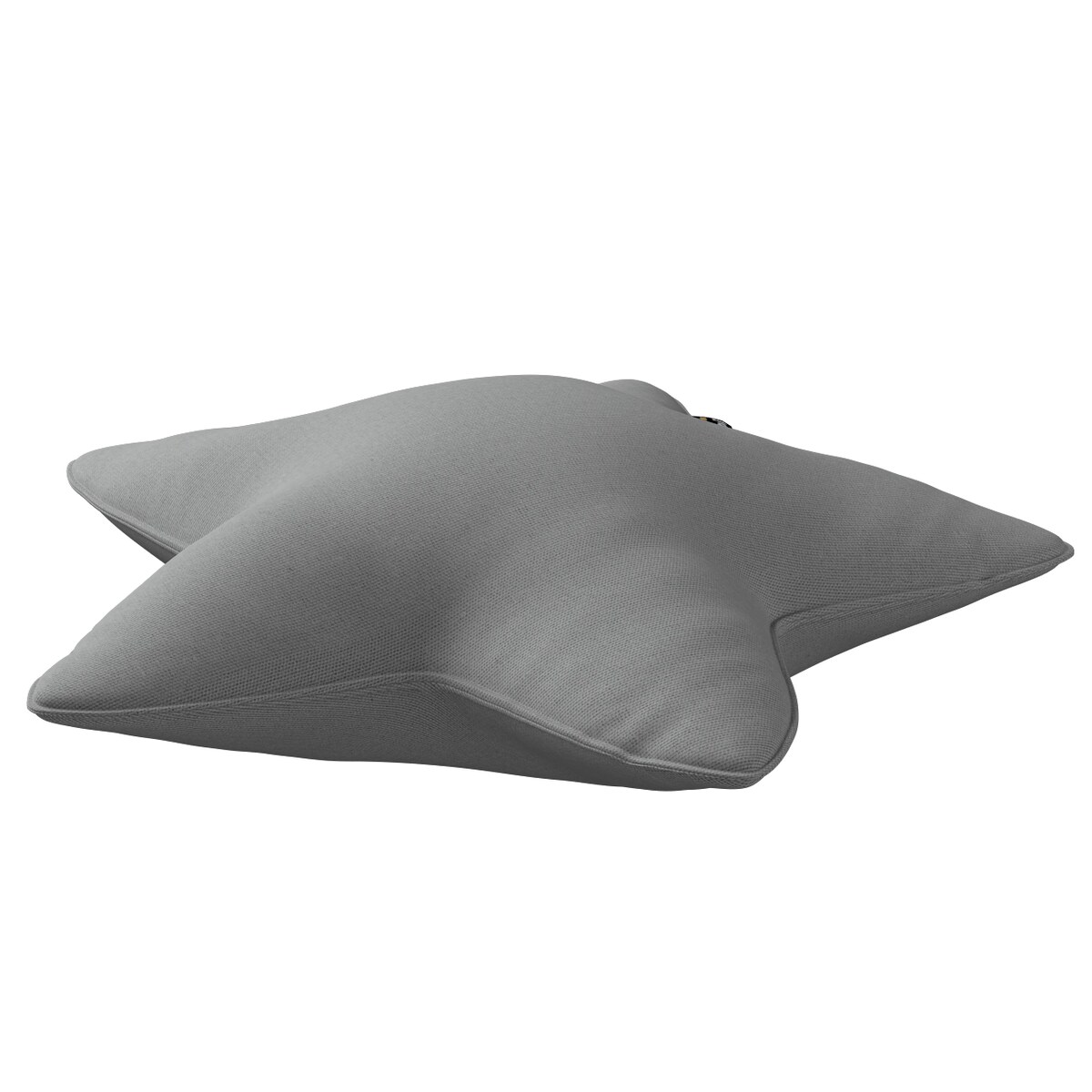 Poduszka Lucky Star, szary, 52x15x52cm, Happiness