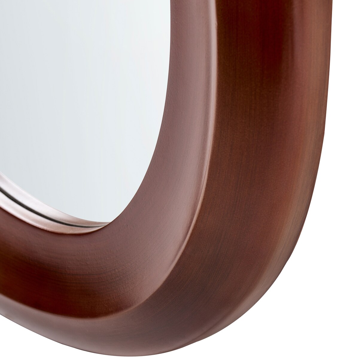 Lustro ścienne BOURGES 70 cm 170 cm Brązowy