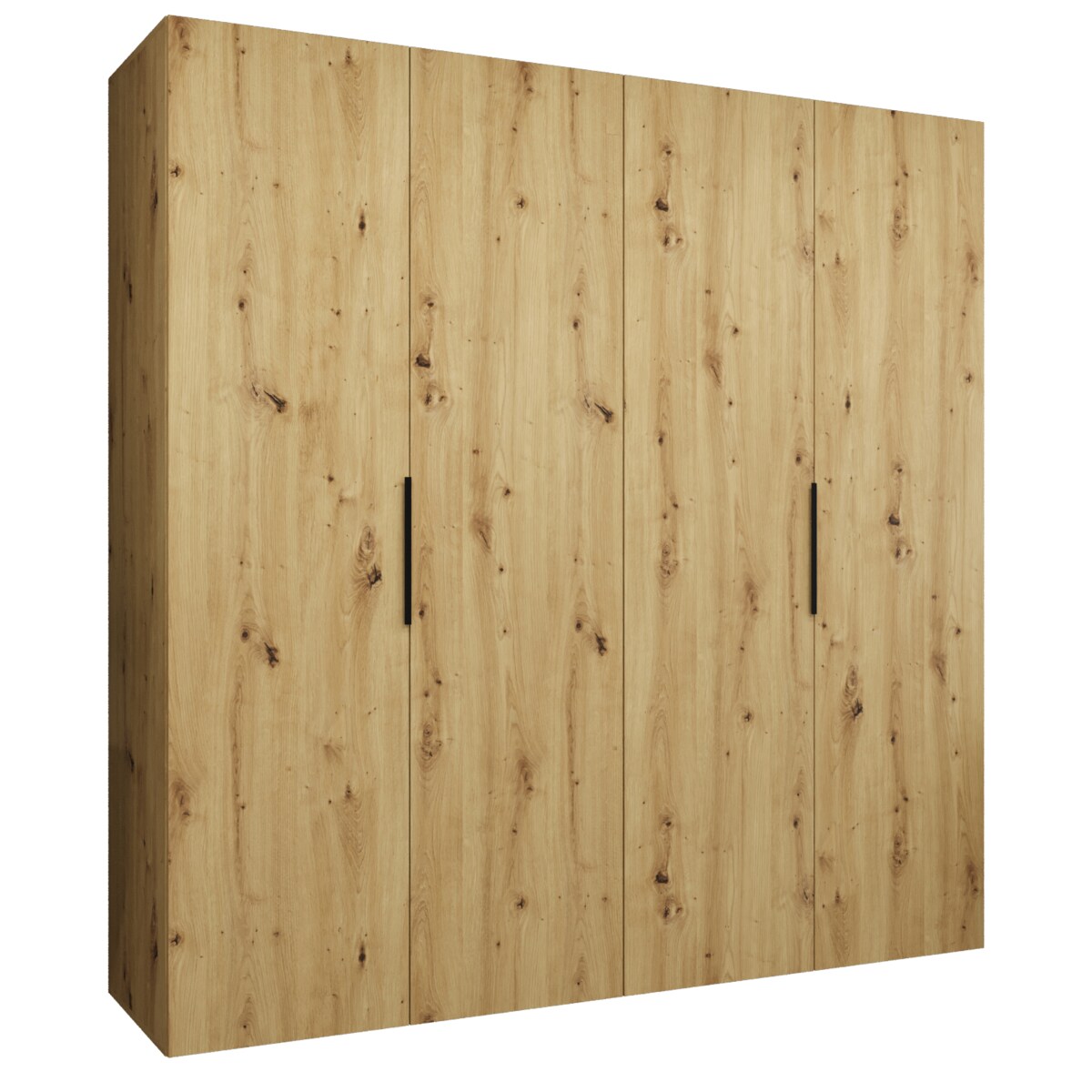 Szafa uchylna otwierana MARBELLA 1 200 wys. 202 cm Artisan + u. Czarny