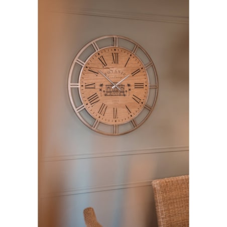 Zegar ścienny vintage Bota, Ø 70 cm