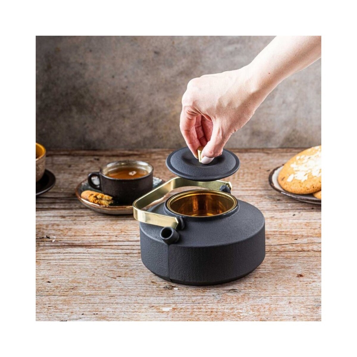 Kinghoff zaparzacz 1l z filtrem KH1935