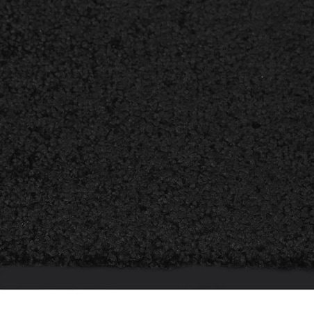 vidaXL Wycieraczka, czarna, 40 x 60 cm
