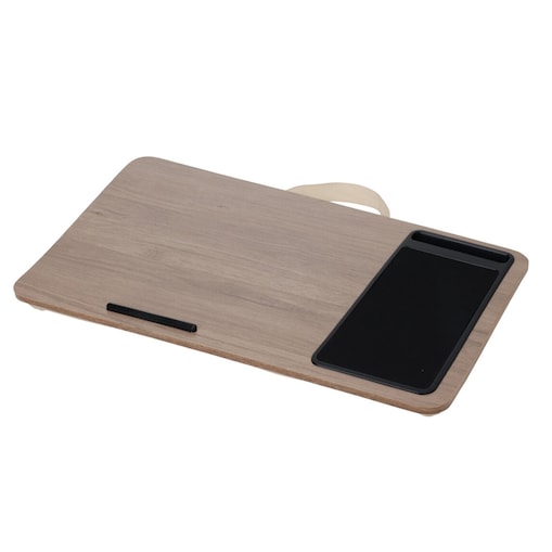 Stolik pod laptopa z poduszką i miejscem na mysz CALM, 57,5 x 30,5 x 4 cm