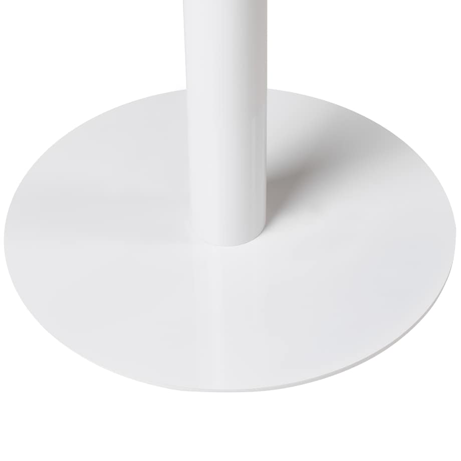 Stół barowy MORELLA Jasny brąz/ biały 60 cm 60 cm