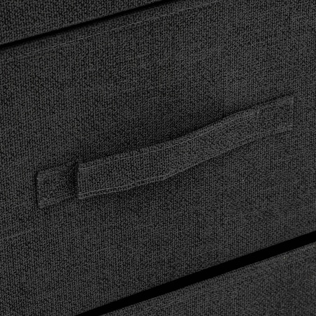 Regał z 3 tekstylnymi szufladami TISSA, 45 x 30 x 73 cm