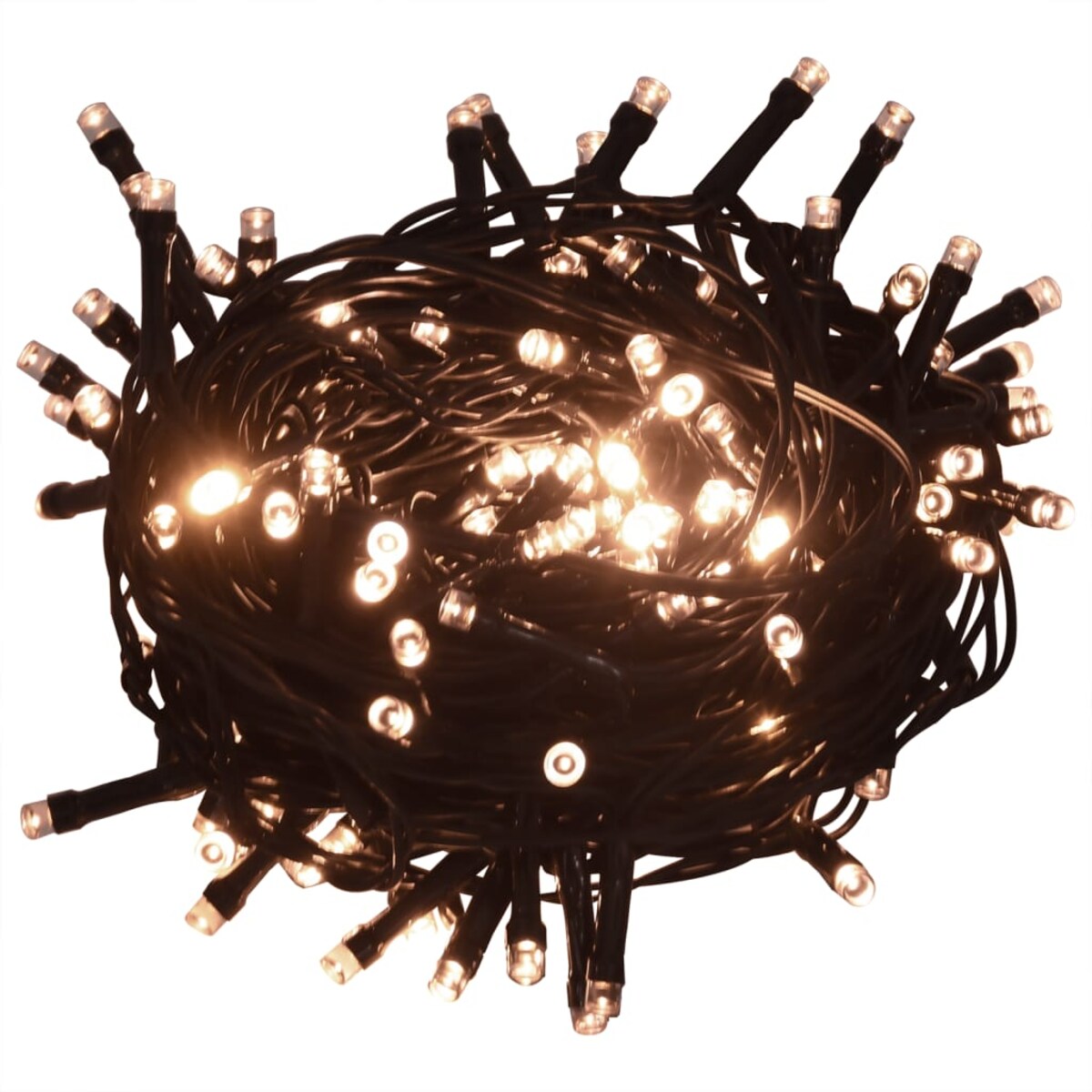 vidaXL Sztuczna choinka, ośnieżona, 300 lampek LED, 210 cm