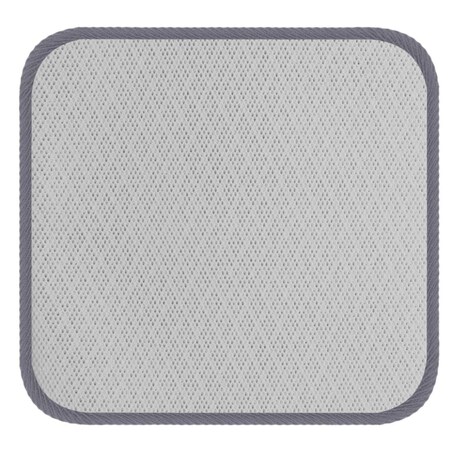 Wodoodporna poduszka na krzesło i meble ogrodowe 40x40 szara