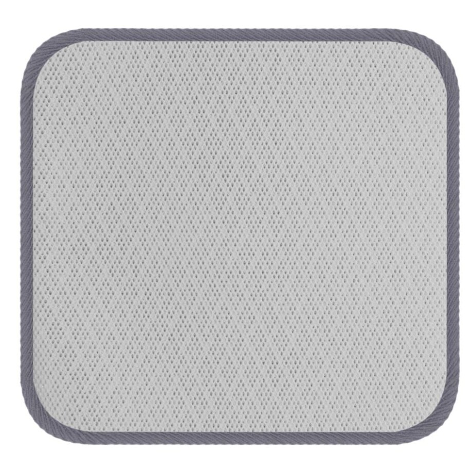 Wodoodporna poduszka na krzesło i meble ogrodowe 40x40 szara