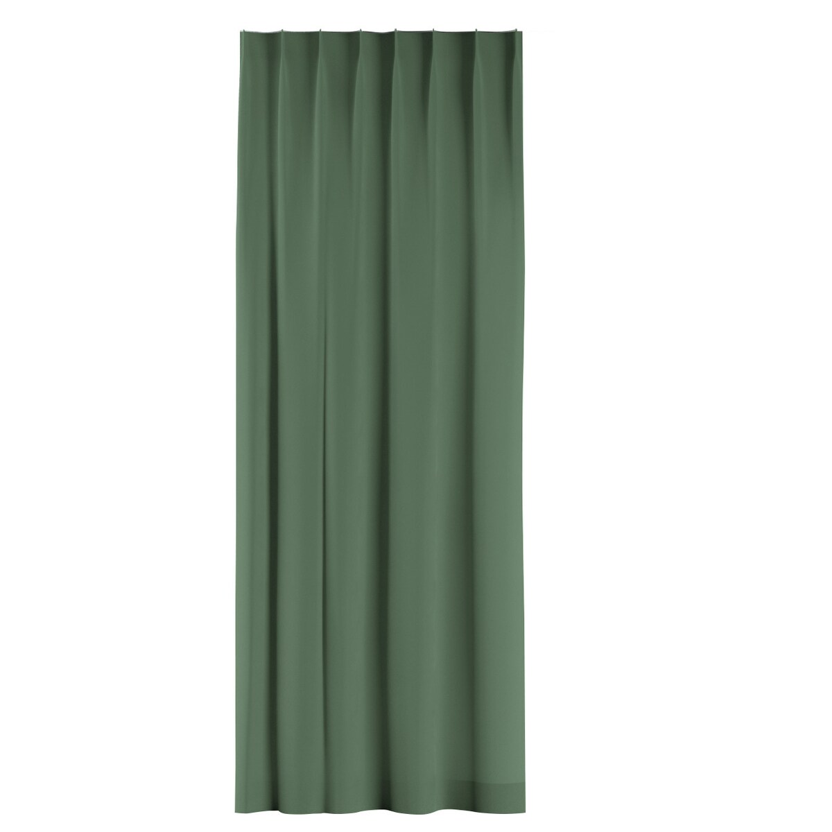 Zasłona na haczykach flex pojedynczych 130x245 zielony