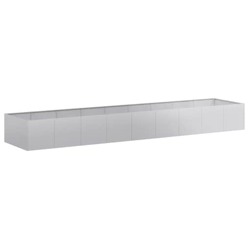 vidaXL Doniczka 360x80x40 cm Stal ocynkowana