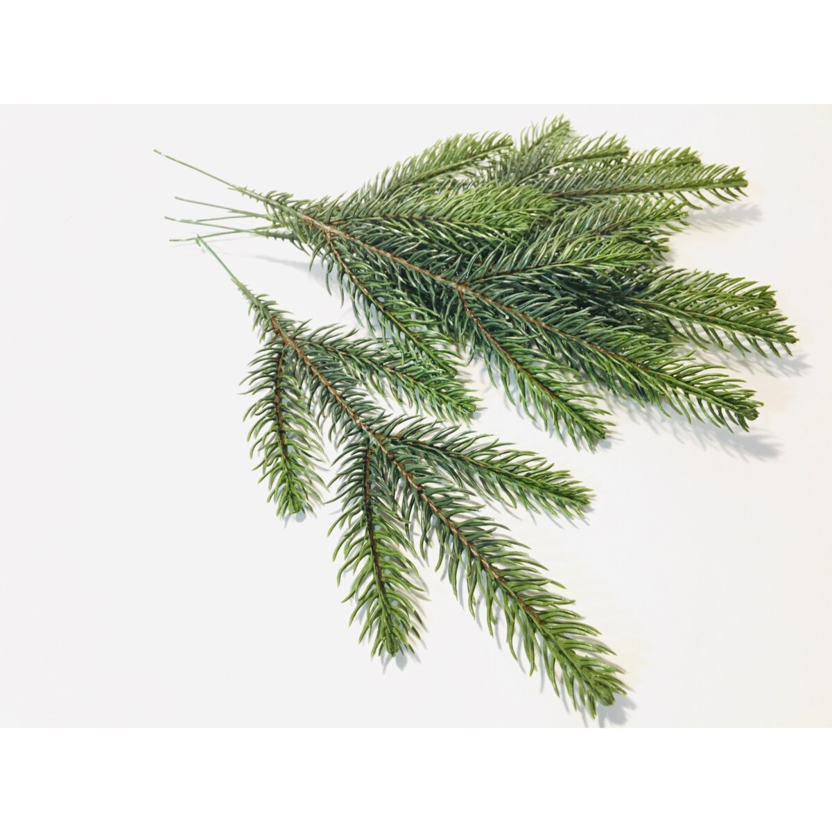 SZTUCZNA GAŁĄZKA sosna świerk choinka dekoracja PIK 6szt na bukiet stroik