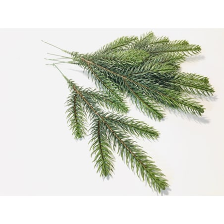 SZTUCZNA GAŁĄZKA sosna świerk choinka dekoracja PIK 6szt na bukiet stroik