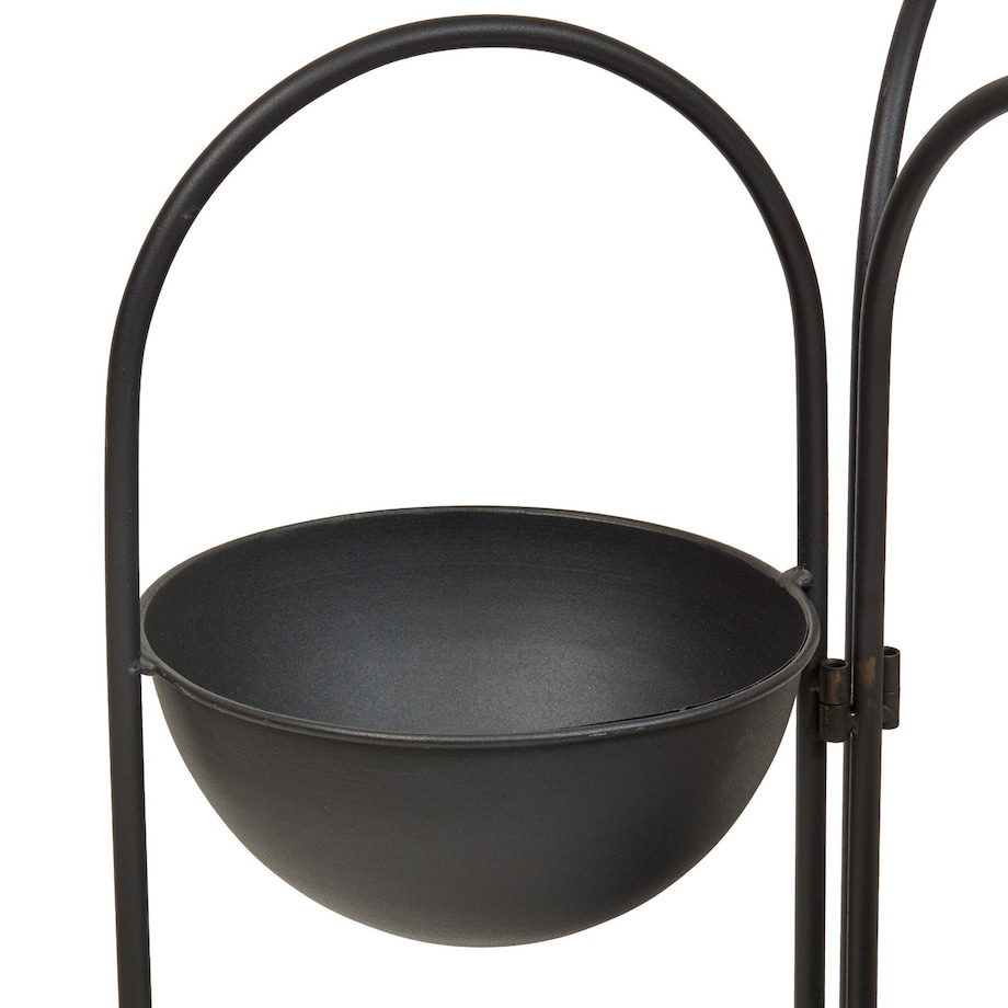 Kwietnik metalowy na 6 doniczek stojący 124x42x38 cm DISCRETO