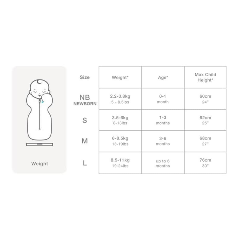 Otulacz Swaddle UP - rozmiar S - biały - ETAP 1 Original