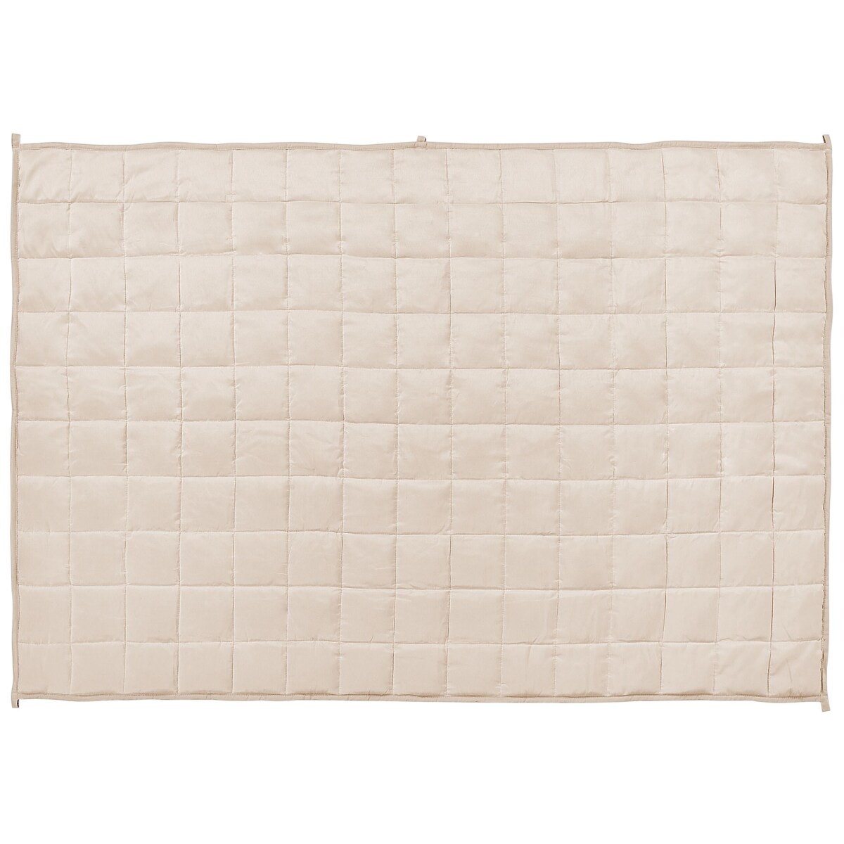 Kołdra obciążeniowa 4kg 100 x 150 cm beżowa NEREID
